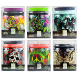 Smell Proof Ceramic Storage Jar- 6 Pieces Per Retail Ready Display 28229