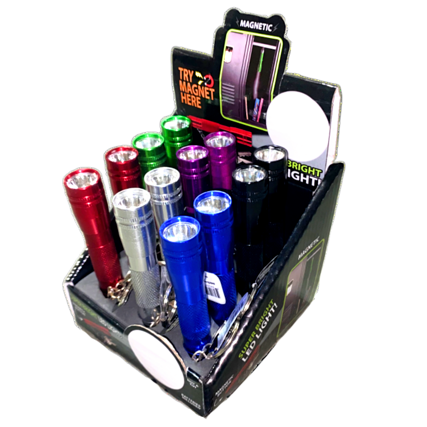 ITEM NUMBER 028574 FLASHLIGHT KC 12 PIECES PER DISPLAY