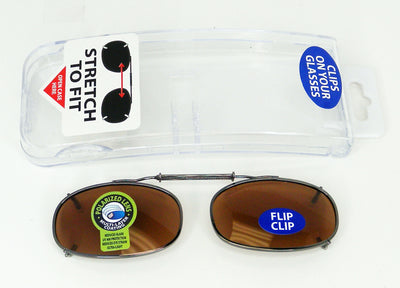 ITEM NUMBER 028972 CLIP ON SUNGLASSES 2 PIECES PER PACK
