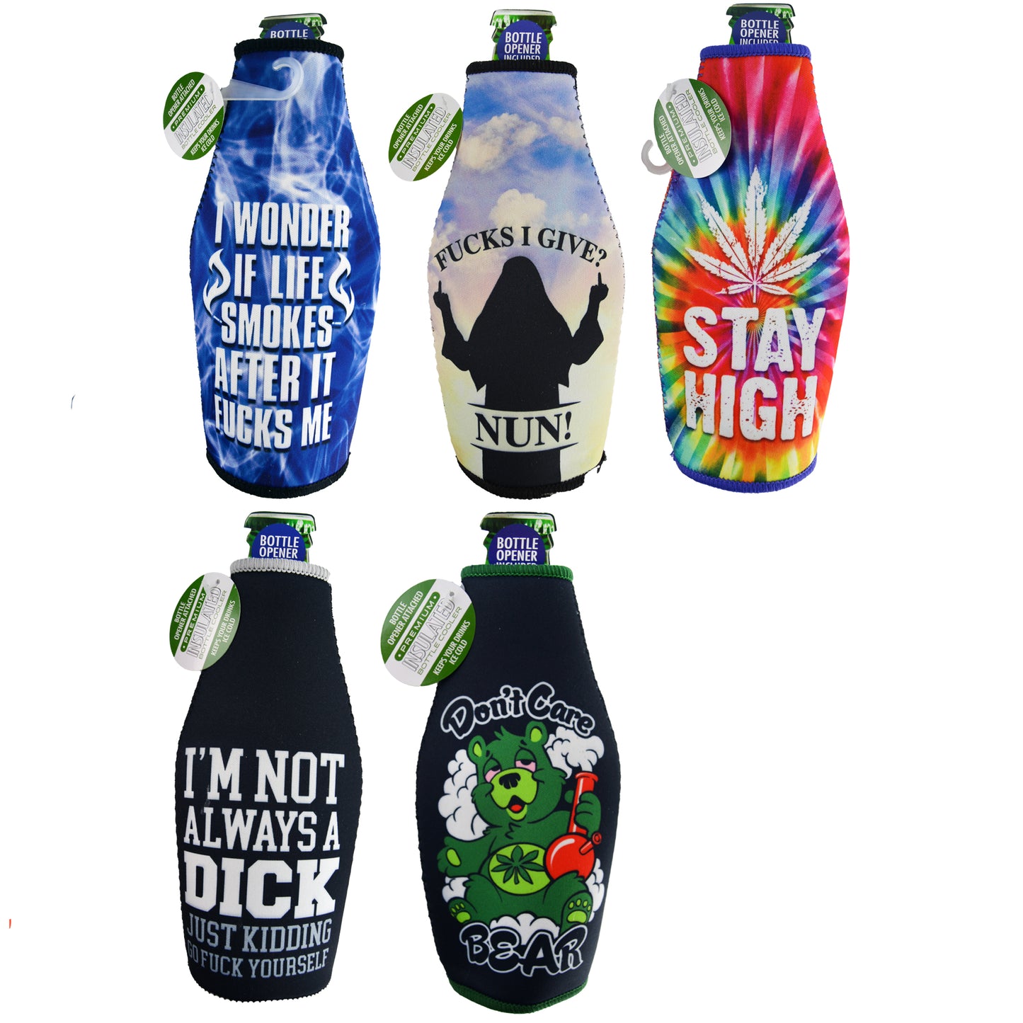ITEM NUMBER 030022 BOTTLE SUIT MIX X 6 PIECES PER DISPLAY