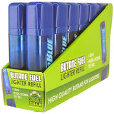 18ML Bulk Torch Blue Butane Refill- 12 Pieces Per Retail Ready Display 40311