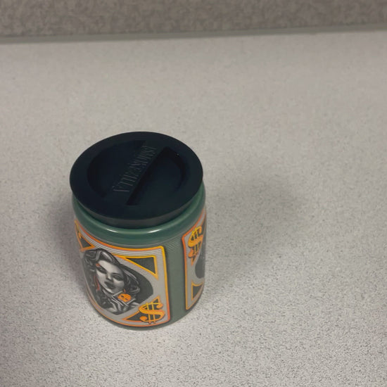 Smell Proof Ceramic Treasure Jar Video