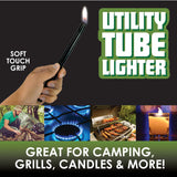 WHOLESALE TUBE UTILITY LIGHTER 12 PIECES PER DISPLAY 40861