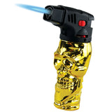 Metallic XXL Skull Torch Lighter - 6 Pieces Per Retail Ready Display 41380