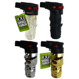 Metallic XXL Skull Torch Lighter- 6 Pieces Per Retail Ready Display 41426