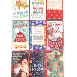 Christmas Jumbo Greeting Card- 18 Pieces Per Pack 41552