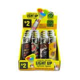 WHOLESALE COUNTRY GIRL LIGHT-UP LIGHTER 16 PIECES PER DISPLAY 41559