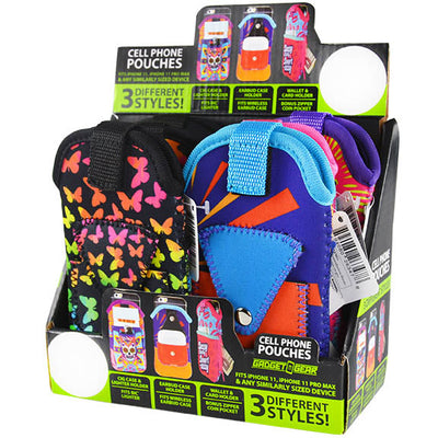 ITEM NUMBER 088270 NEOPRENE CELL POUCH KIT 6 PIECES PER DISPLAY
