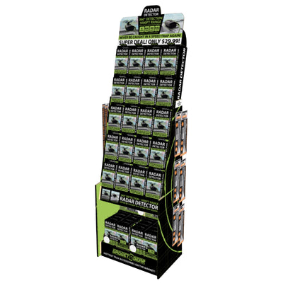ITEM NUMBER 088400 RADAR DETECTOR FLOOR DISPLAY 32 PIECES PER DISPLAY