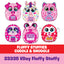ITEM NUMBER 088429 PLUSH ROSE FLOOR DISPLAY 50 PIECES PER DISPLAY