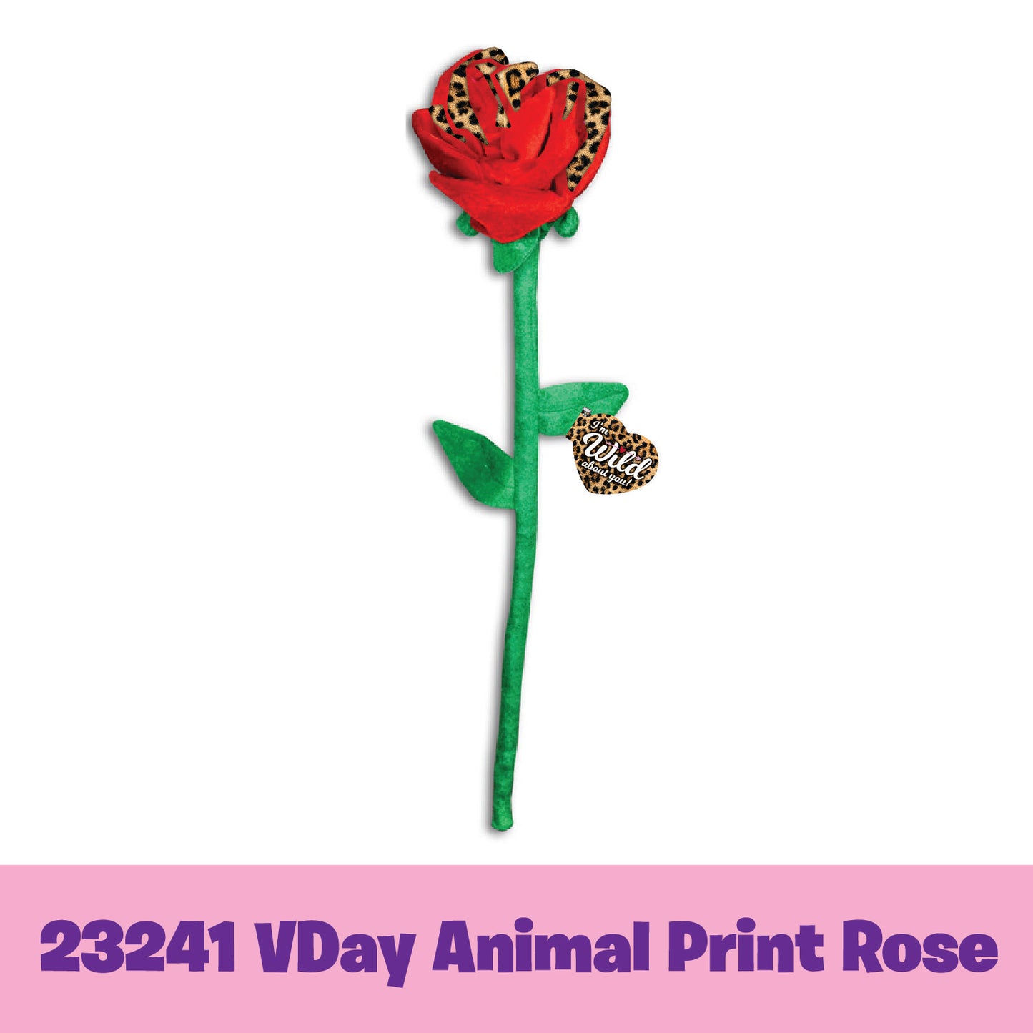 ITEM NUMBER 088429 PLUSH ROSE FLOOR DISPLAY 50 PIECES PER DISPLAY