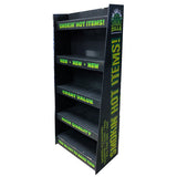 Merchandising Fixture- Corrugated Smokezilla 2 Piece Floor Display End Cap ONLY 972800