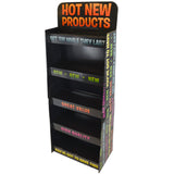 Merchandising Fixture- Corrugated Novelty 2' Floor Display ONLY 972900