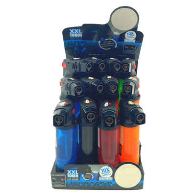 ITEM NUMBER 022225MN TORCH LED LIGHT 12 PIECES PER DISPLAY