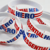 Silicone Wristband Essential Hero - 24 Pieces Per Display K4172