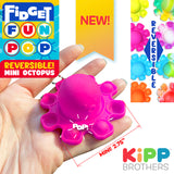 Fidget Pop Mini Octopus Toy - 24 Pieces Per Display 22870