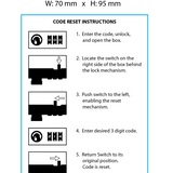 Magnetic Locking Box Instructions