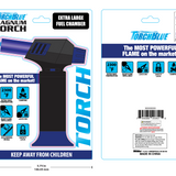 Magnum XXL Torch Lighter in Blister Pack - 6 Pieces Per Pack 40351