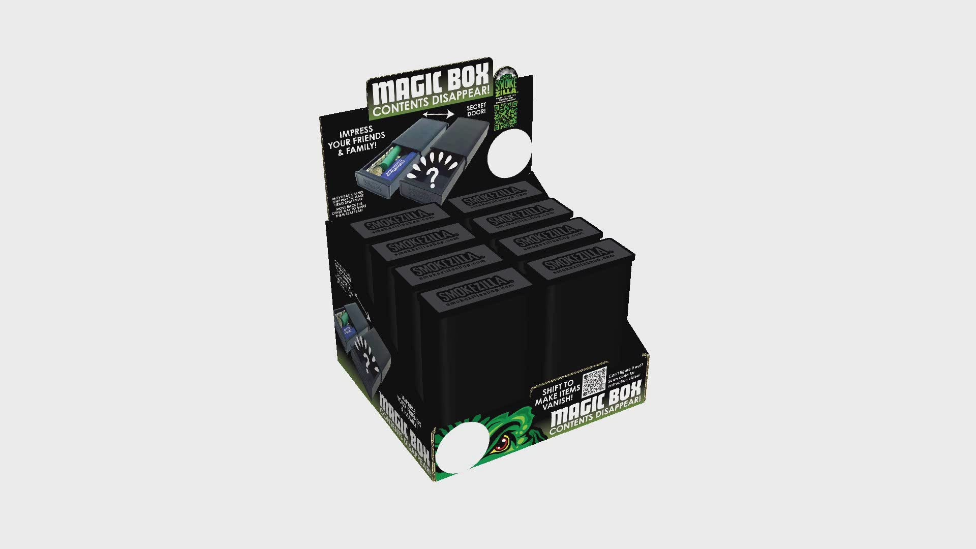 WHOLESALE PLASTIC MAGIC BOX 8 PIECES PER DISPLAY 23542 – NOVELTY
