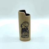 WHOLESALE WOOD LIGHTER CASES 12 PIECES PER DISPLAY 23223