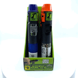 Torch Stick Lighter with Camo & Blue Assortment- 8 Pieces Per Retail Ready Display 41377