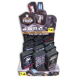 WHOLESALE TACTICAL DUAL TORCH LIGHTER 12 PIECES PER DISPLAY 40967