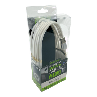 ITEM NUMBER 023007MN 10FT MAGNETIC USB-TO-LIGHTNING CABLE 6 PIECES PER PACK