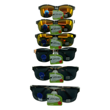 Sunglasses Driver's Edge Assortment- 6 Pieces Per Pack 53129