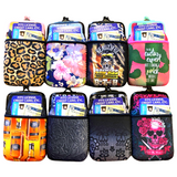 Neoprene Cigarette Pouch with Pocket- 8 Pieces Per Retail Ready Display 23262