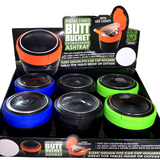 WHOLESALE METAL LINED BUTT BUCKET 6 PIECES PER DISPLAY 22594